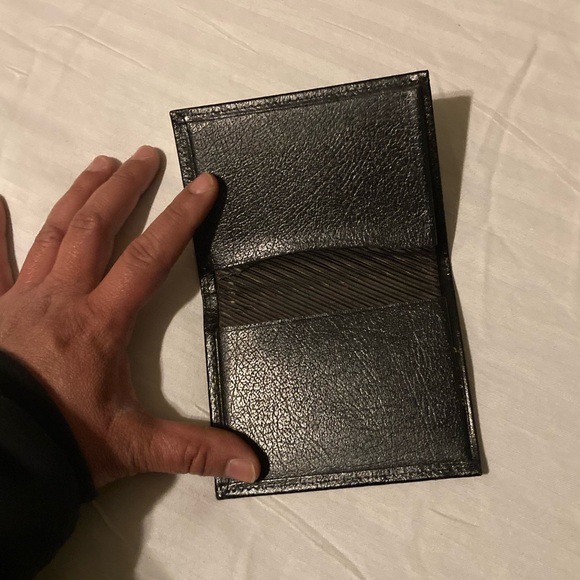 Vintage Genuine Leather Wallet with Original Certificate of Authenticity - Picture 11 of 11